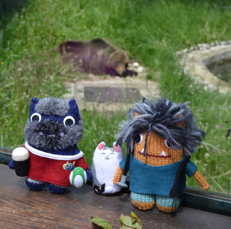 Beasties at Pescasseroli Park Zoo - A de Girolamo/CrawCrafts Beasties