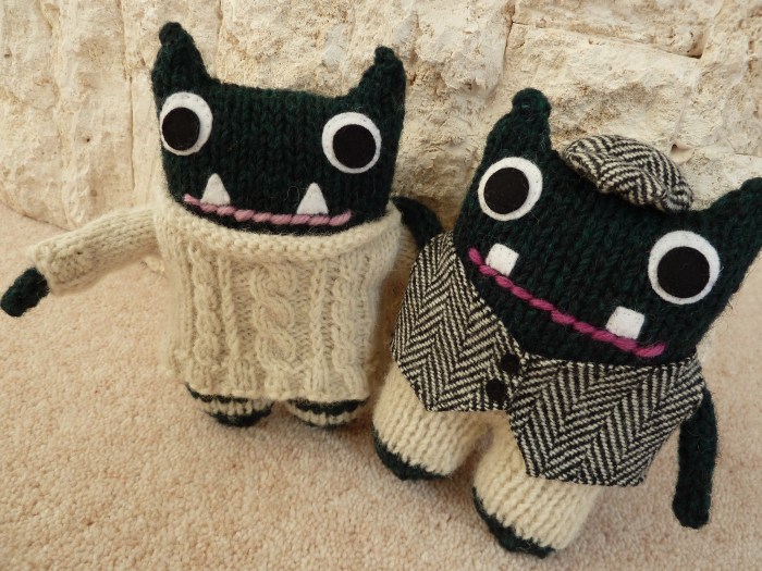 Paddy and Plunkett, Wandering Beasties - CrawCrafts Beasties