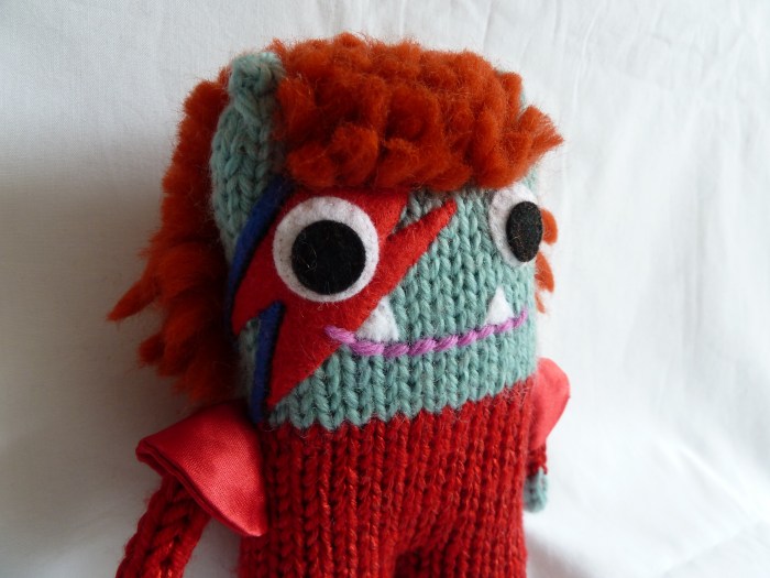 David Bowie Beastie, A Special Commission by CrawCrafts Beasties