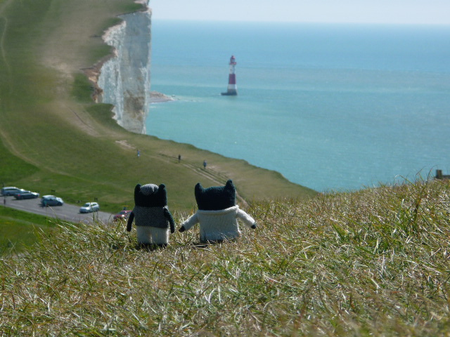 Paddy and Plunkett Reach Beachy Head - H Crawford/CrawCrafts Beasties