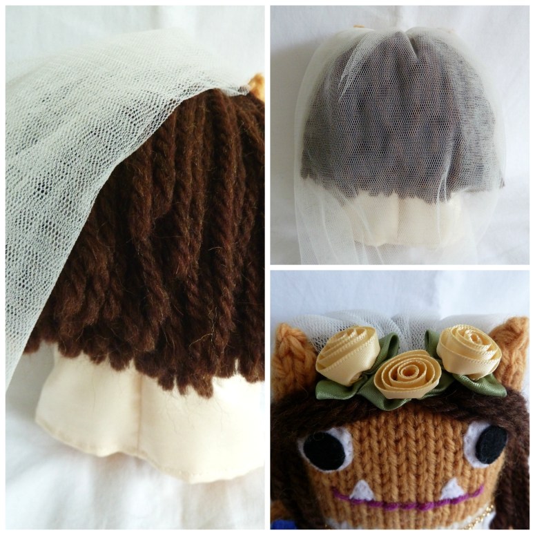 Bride Beastie's Veil, by CrawCrafts Beasties