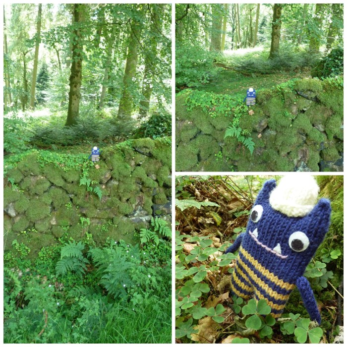 Explorer Beastie With Lucky Clover - CrawCrafts Beasties