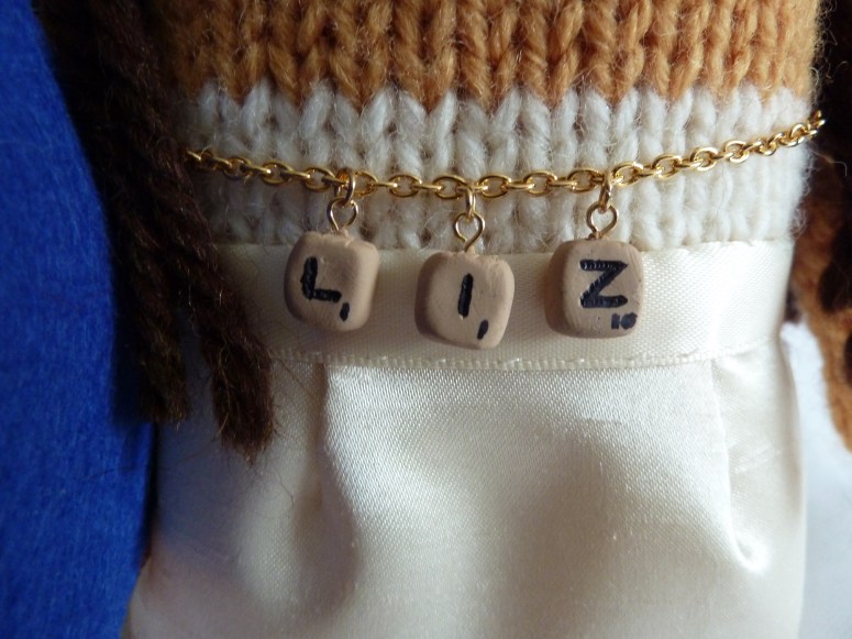 A Beastie-Sized Scrabble Tile Necklace! CrawCrafts Beasties