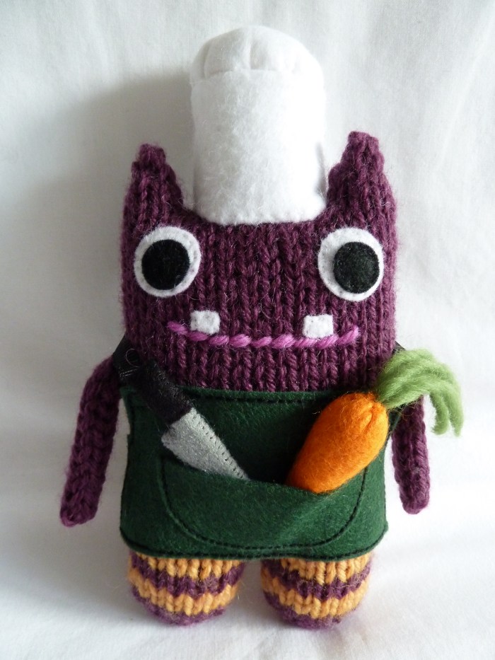 Chef Beastie, by CrawCrafts Beasties