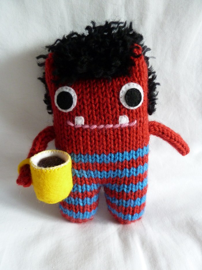 Caff-Fiend Beastie, by CrawCrafts Beasties