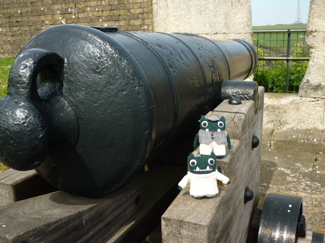 Paddy and Plunkett Check out the Defences - H Crawford/CrawCrafts Beasties