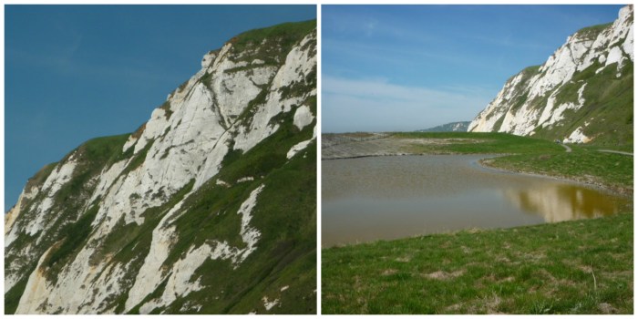 White Cliffs at Samphire Hoe - H Crawford/CrawCrafts Beasties