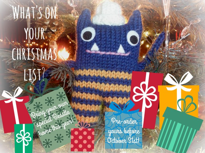 Christmas Orders! Place Your Christmas Orders! CrawCrafts Beasties