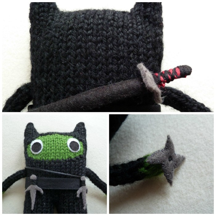 Ninja Weapons by Crawcrafts Beasties