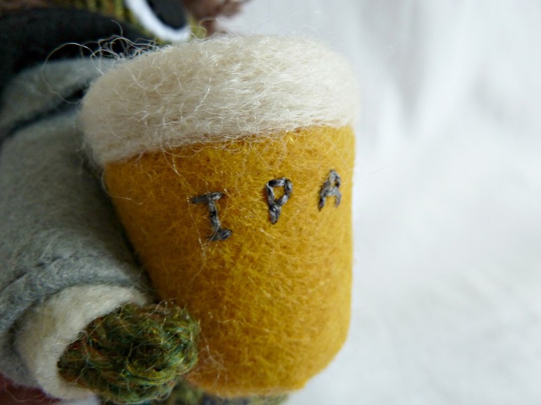 Beastie IPA, by CrawCrafts Beasties