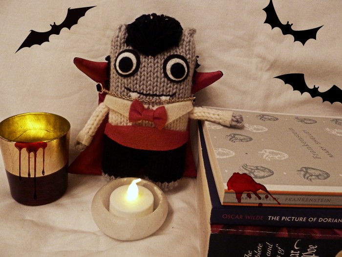 Dracula Beastie's Library - CrawCrafts Beasties