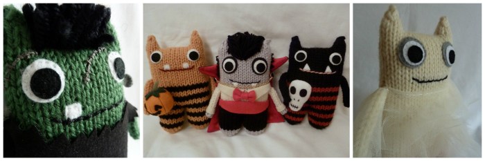 A Bevy of Hallowe'en Beasties, by CrawCrafts Beasties