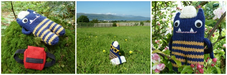 Explorer Beastie Calendar Shoot - CrawCrafts Beasties