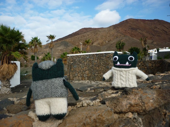 Paddy and Plunkett go for a Trek - H Crawford/CrawCrafts Beasties