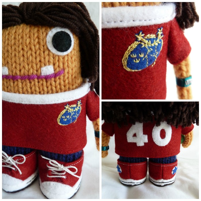 Rugby Girl Beastie's Jersey - CrawCrafts Beasties