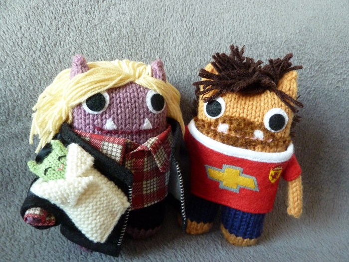 A Monster Family, by CrawCrafts Beasties