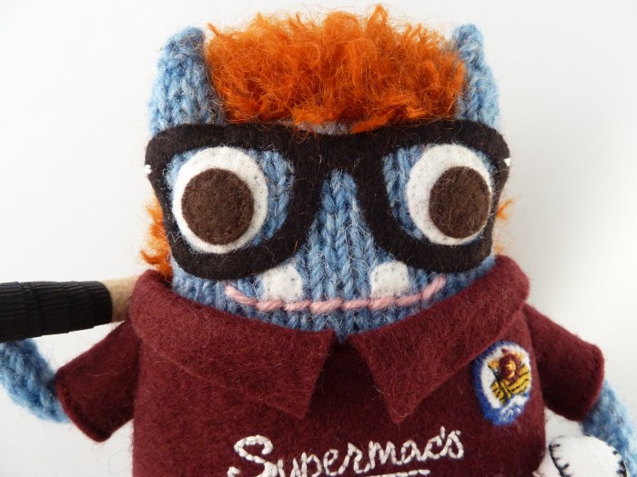 Brown-Eyed Beastie! CrawCrafts Beasties