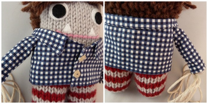 Cowboy Beastie's Checked Shirt - CrawCrafts Beasties