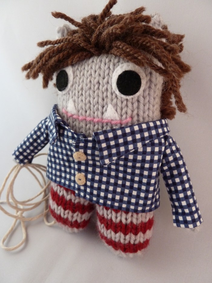 Cowboy Beastie, by CrawCrafts Beasties