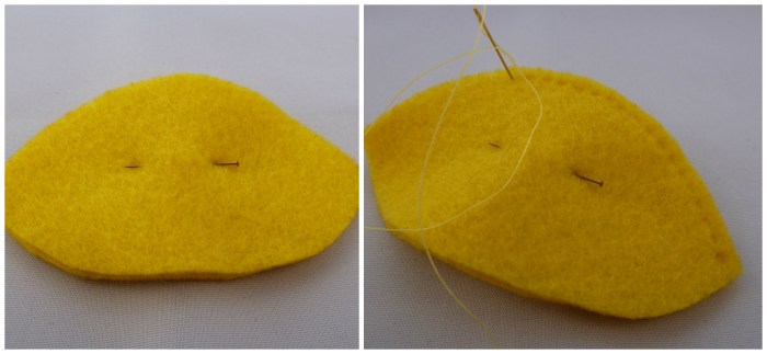 Bee Tutorial Step 3 - CrawCrafts Beasties