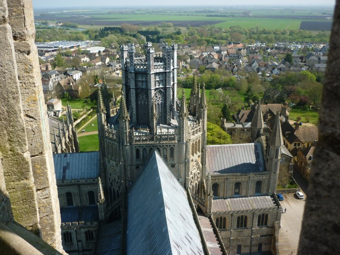 View from the top of the West Tower - H Crawford/CrawCrafts Beasties