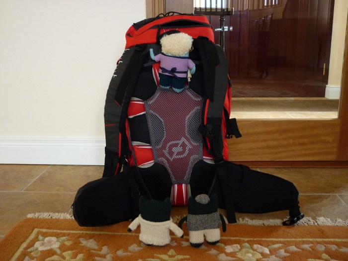 Nearly there! Travelling Beasties - H Crawford/CrawCrafts Beasties