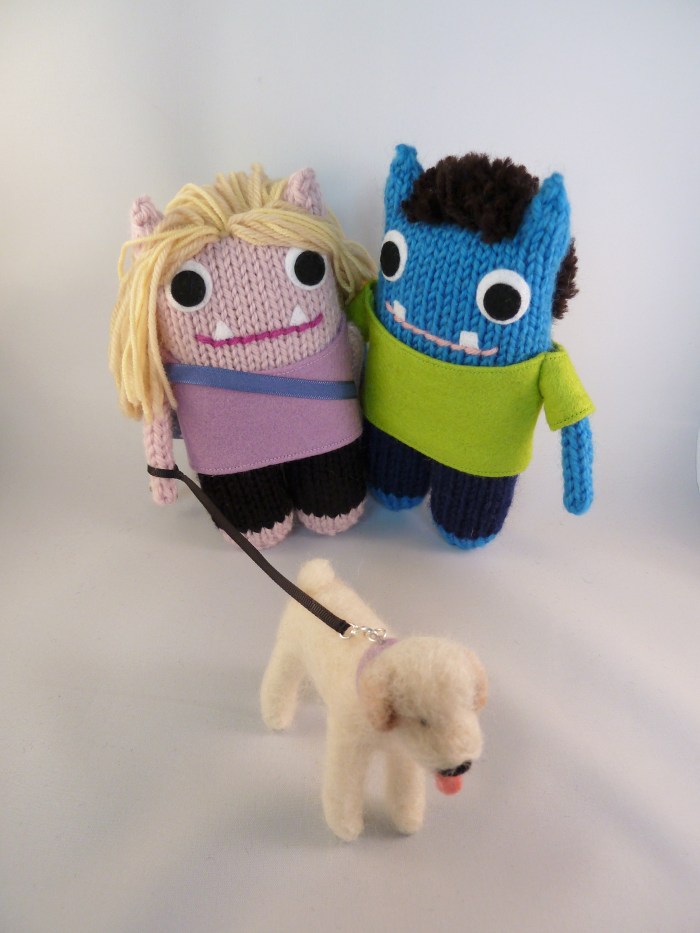 Walkies! Wedding Gift Beasties by CrawCrafts Beasties