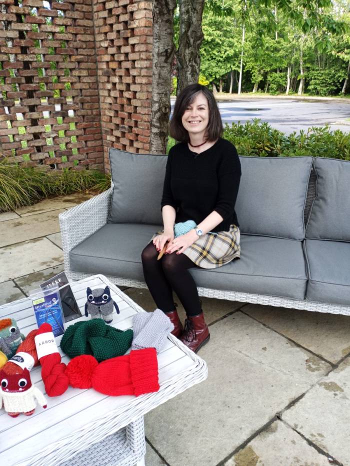 Me on Ireland AM - R Moore/CrawCrafts Beasties