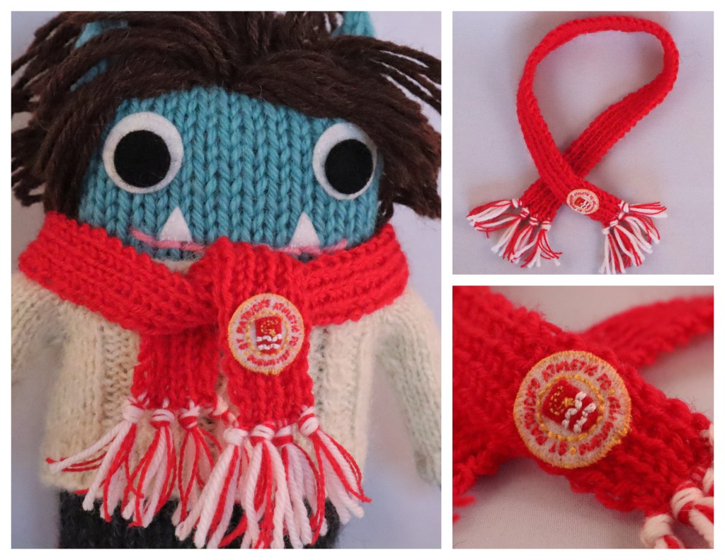 Football Scarf - Commissions - CrawCrafts Beasties