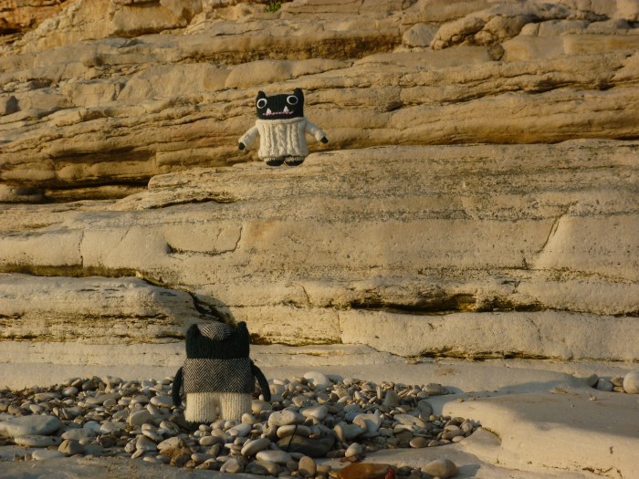 Paddy scales the terraces - H Crawford/CrawCrafts Beasties