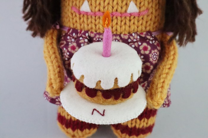 Quarantine Birthday Cake - CrawCrafts Beasties