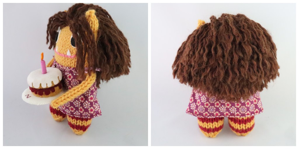 Shiny Alpaca Tresses - Quarantine Birthday Beastie - CrawCrafts Beasties