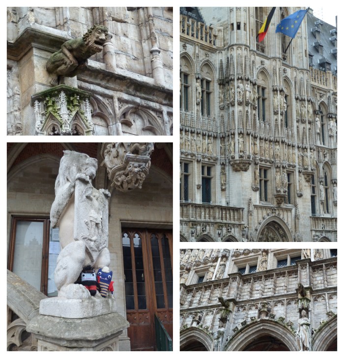 Gargoyles, Brussels Hotel de Ville - CrawCrafts Beasties