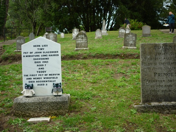 Pet Cemetery at Powerscourt - H Crawford/CrawCrafts Beasties