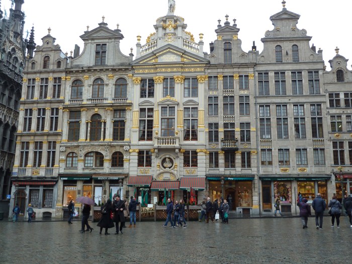 North East of the Grand Place, Brussels - CrawCrafts Beasties