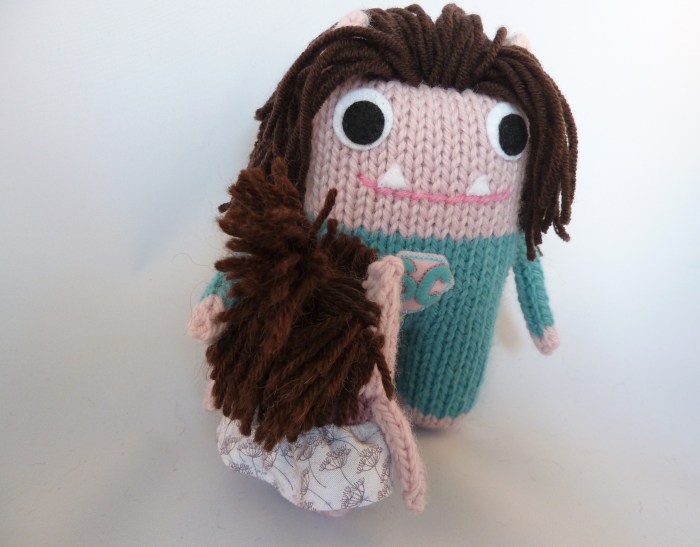 A Shy Baby Beastie - CrawCrafts Beasties, Beastie HQ