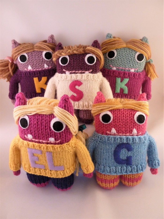 All the Girls - Custom Handmade Toys by CrawCrafts Beasties