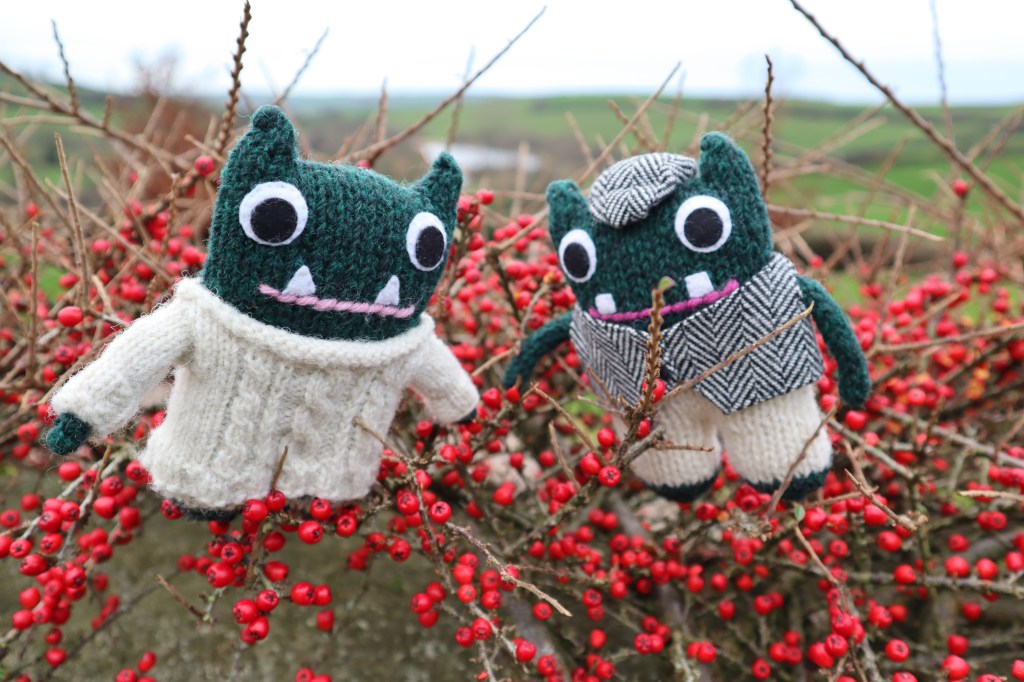 Paddy, Plunkett and some berries - CrawCrafts Beasties