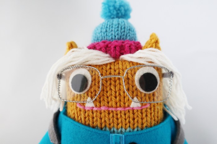 Beastie Hiking Equipment 1 - Woolly Hat - CrawCrafts Beasties