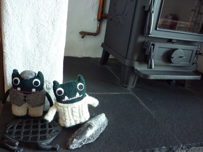 Warming up by the Stove - H Crawford/CrawCrafts Beasties
