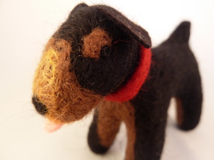 Beastie Dog Closeup - CrawCrafts Beasties