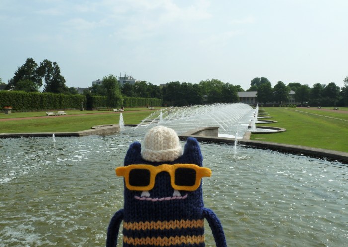 Beastie Holidays! Explorer Beastie in Germany - CrawCrafts Beasties