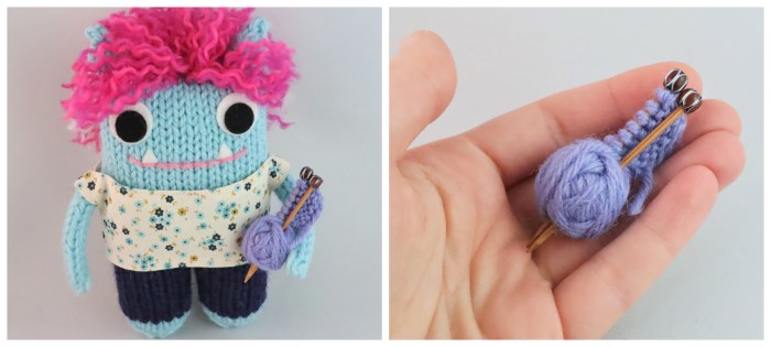 Beastie Knitting by CrawCrafts Beasties