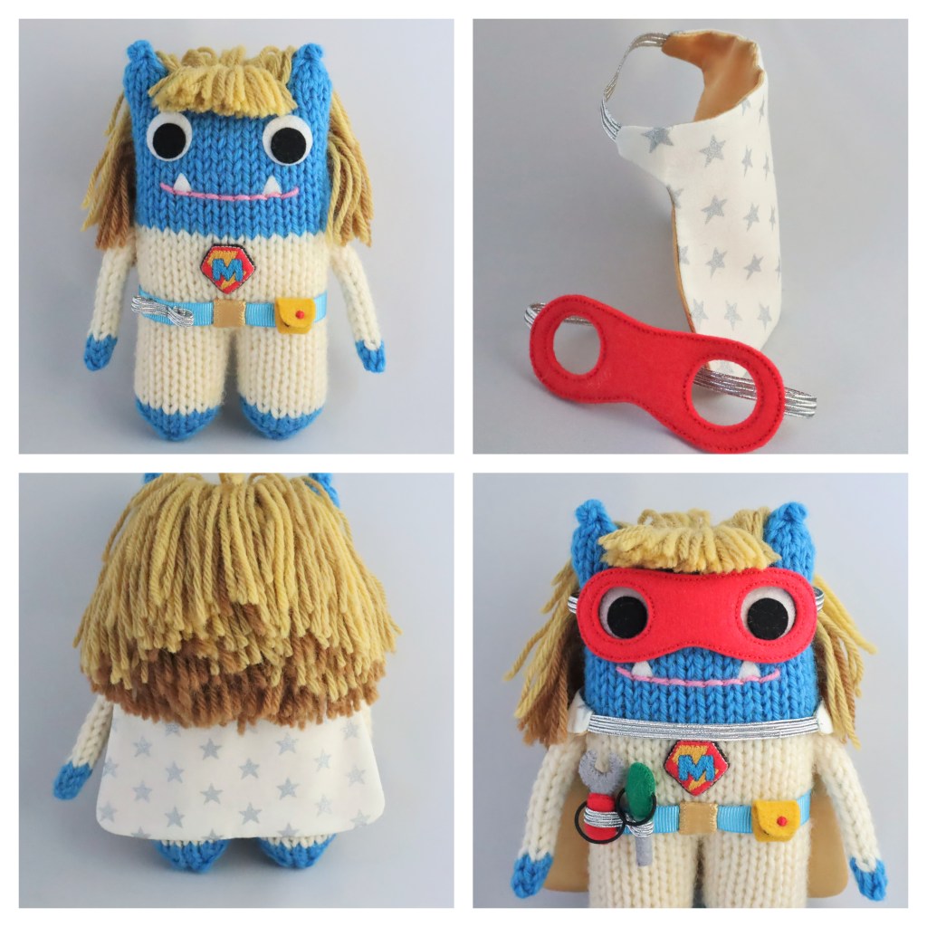 Superhero Max in Disguise - CrawCrafts Beasties