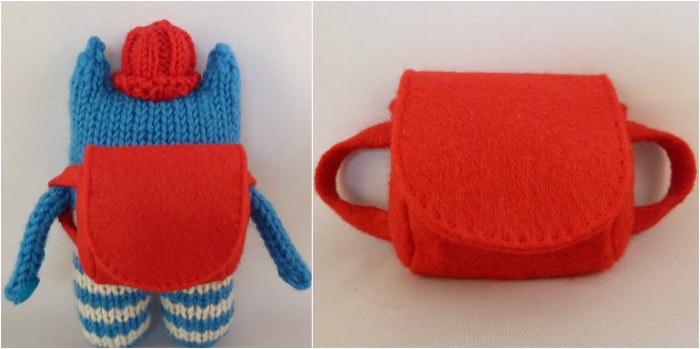 Beastie Plus Backpack - Bespoke Handmade Gift by CrawCrafts Beasties