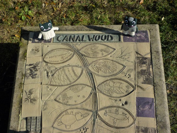 Canal Wood Sign - H Crawford/CrawCrafts Beasties