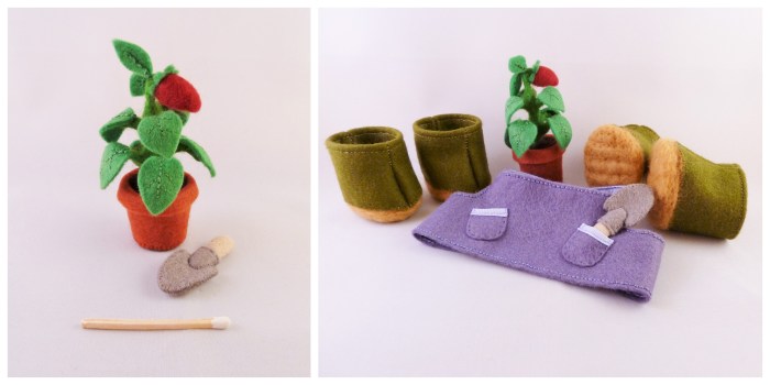 Beastie Gardening Gear - CrawCrafts Beasties