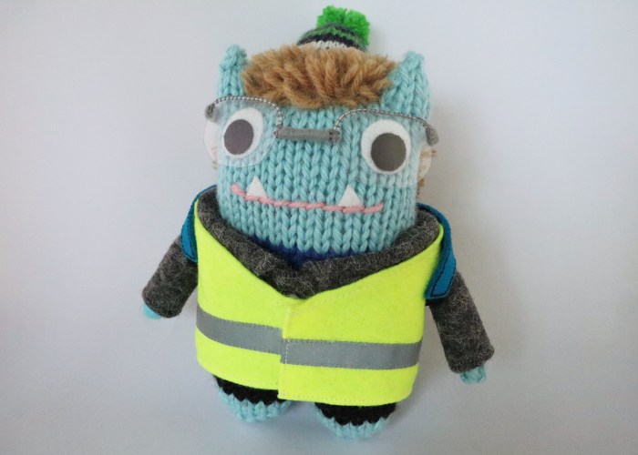 Bruce Beastie, A Commission by CrawCrafts Beasties