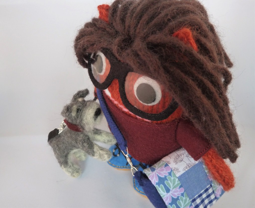 Beastie Besties - tierneycreates Beastie and Dog by CrawCrafts Beasties