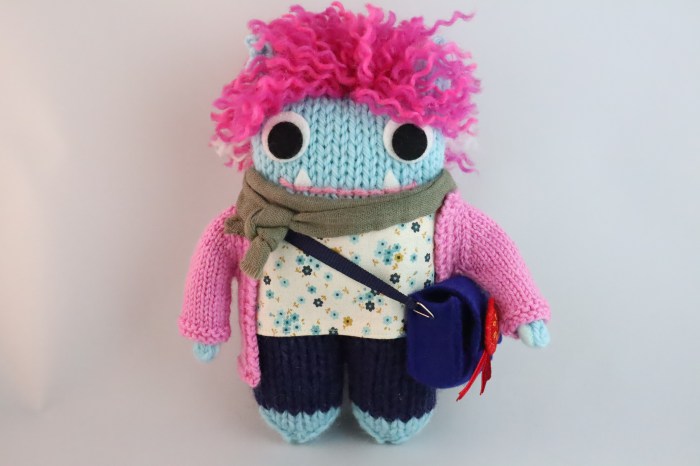 Birthday Beastie - New Commission - CrawCrafts Beasties